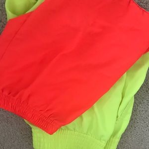 Two neon shorts *BUNDLE*
